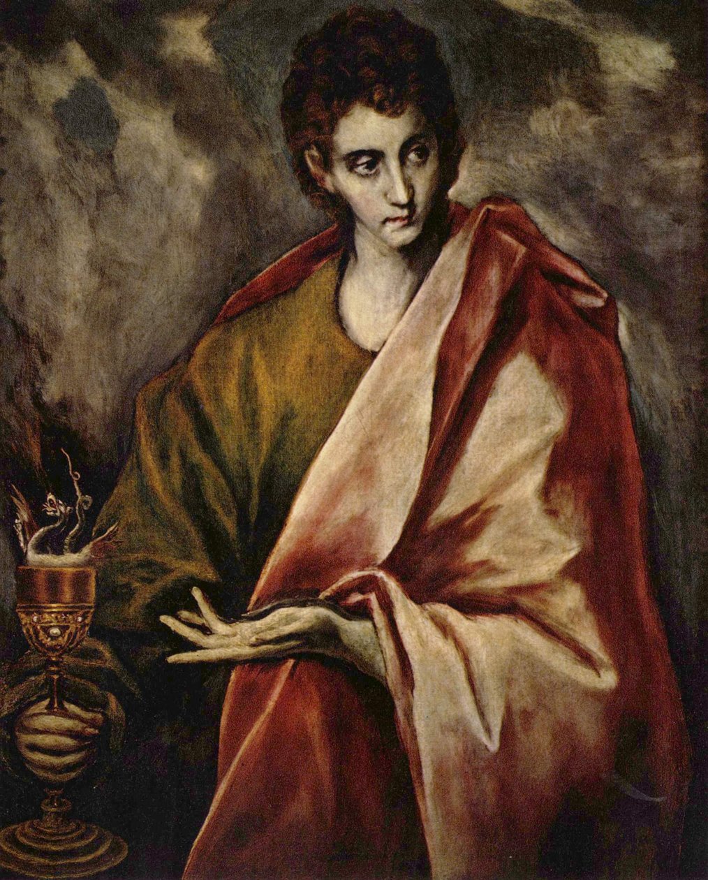 Heilige Johannes Evangelist door El Greco