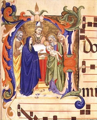 Ms 572 f.88r Geïllustreerde initiaal 