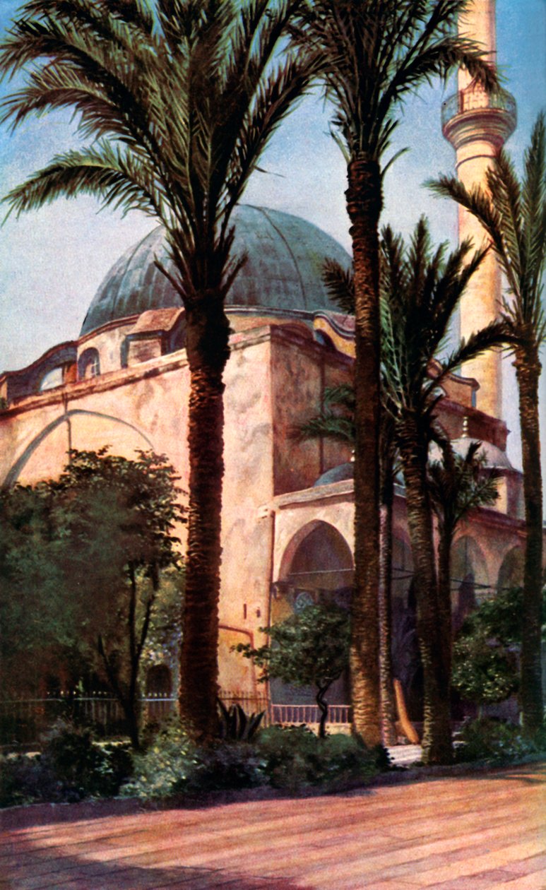 Jezzar Pasha moskee, Akko, Palestina door Donald McLeish