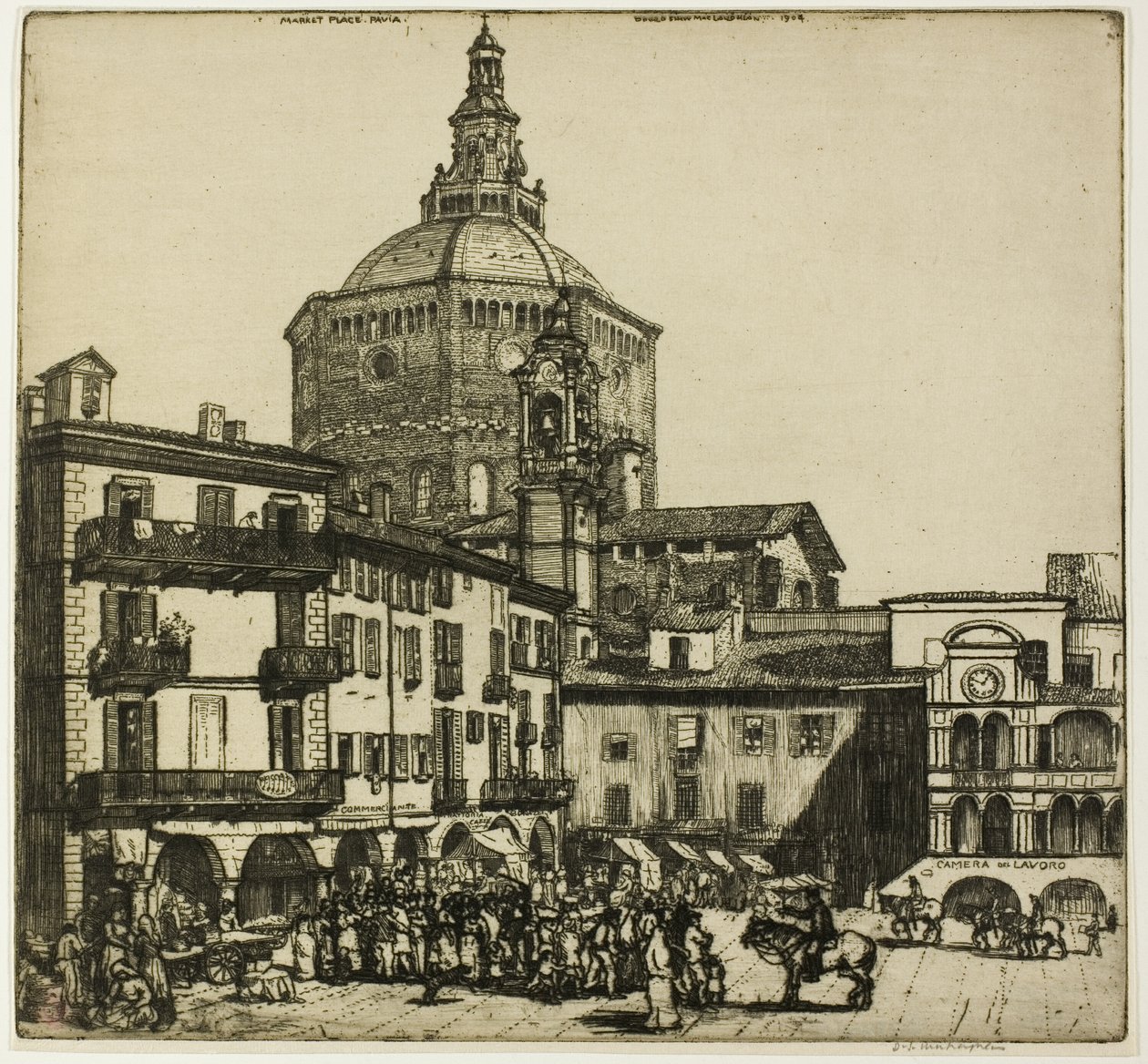Pavia door Donald Shaw MacLaughlan