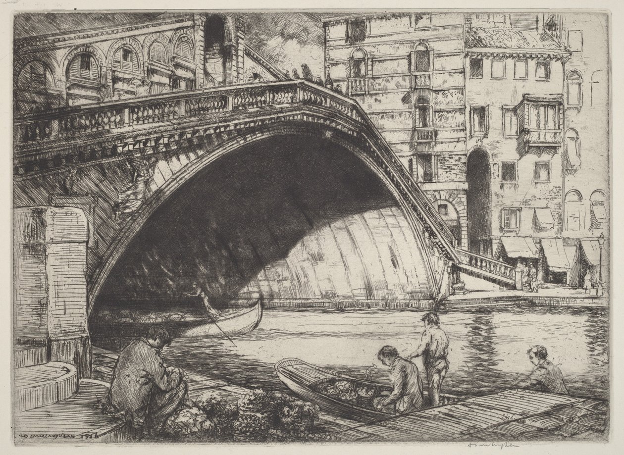 De Rialto door Donald Shaw MacLaughlan