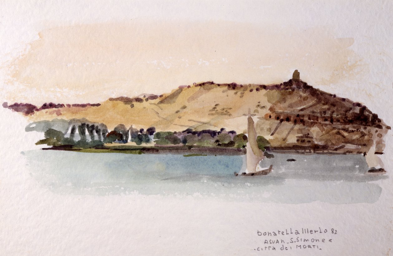 Aswan, klooster van St. Simeon en de stad van de doden door Donatella Merlo