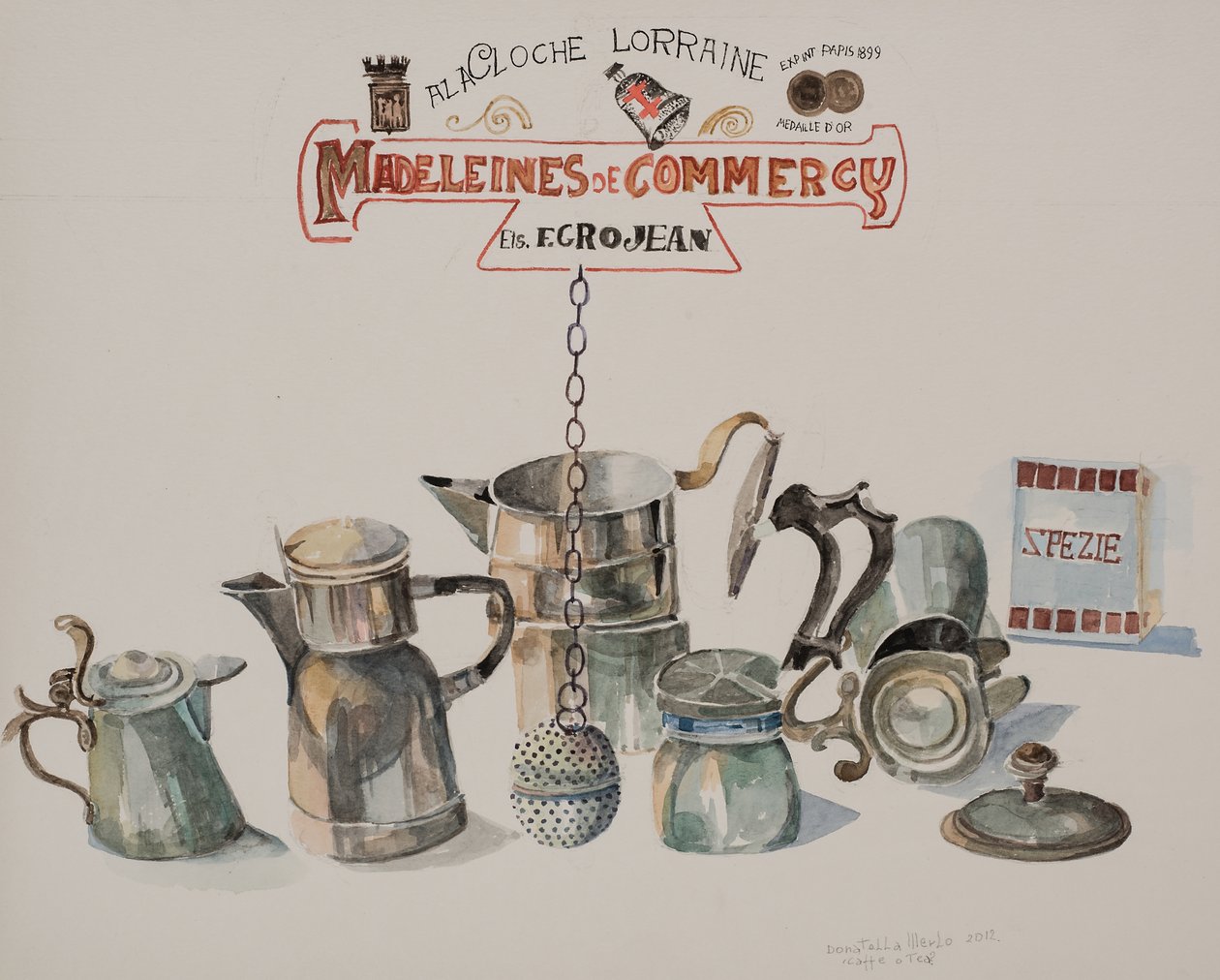 Koffie of Thee, 2012 door Donatella Merlo