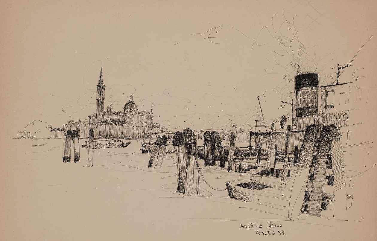 Venetië, San Giorgio Maggiore door Donatella Merlo