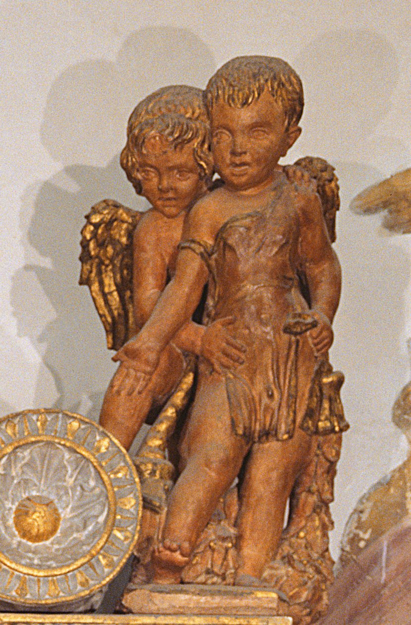 (detail) Cavalcanti Annunciatie door Donatello
