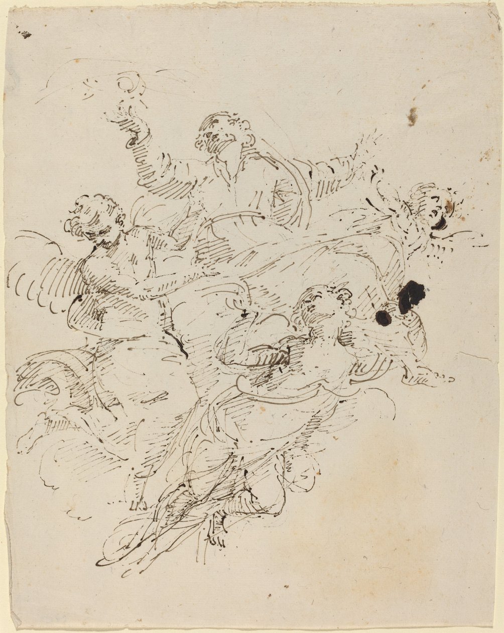 De Hemelvaart van de Maagd door Donato Creti