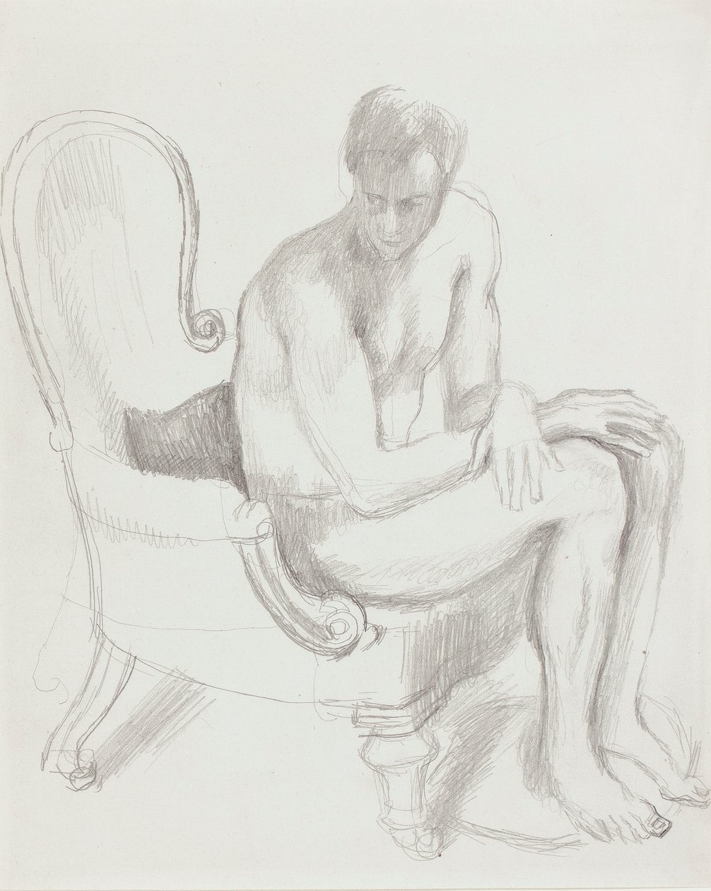 Ralph Partridge, 1921 door Dora Carrington
