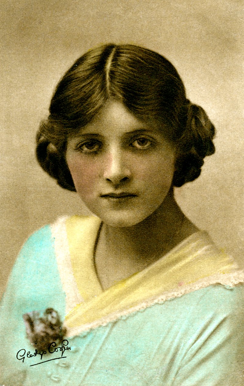 Gladys Cooper 1888-1971, Engelse actrice, begin 20e eeuw door Dover Street Studios