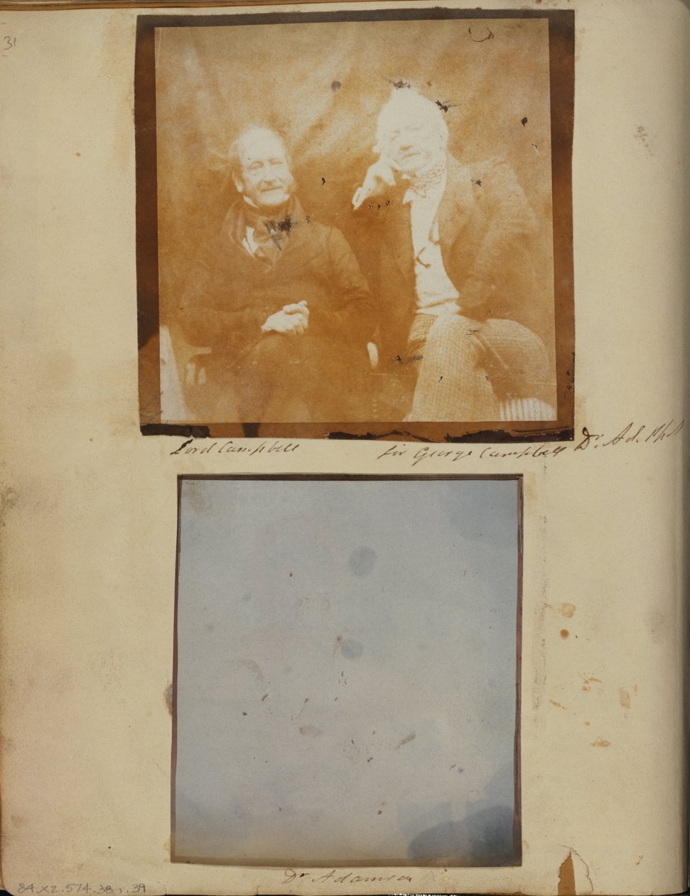 Lord Campbell en Sir George Campbell door Dr. John Adamson