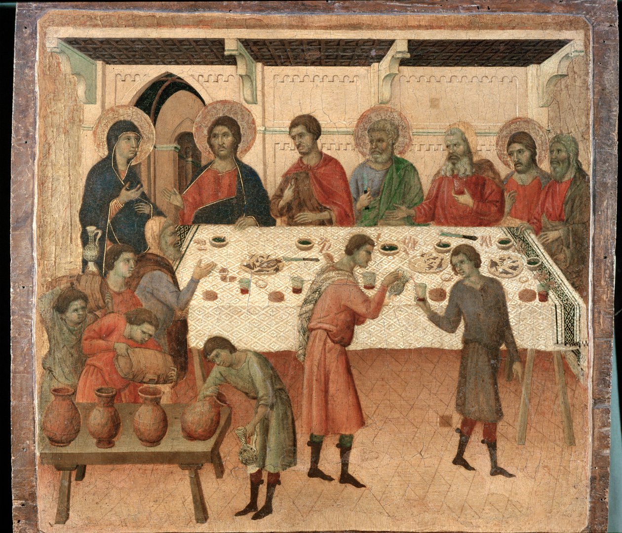 Altaar Maesta door Duccio di Buoninsegna