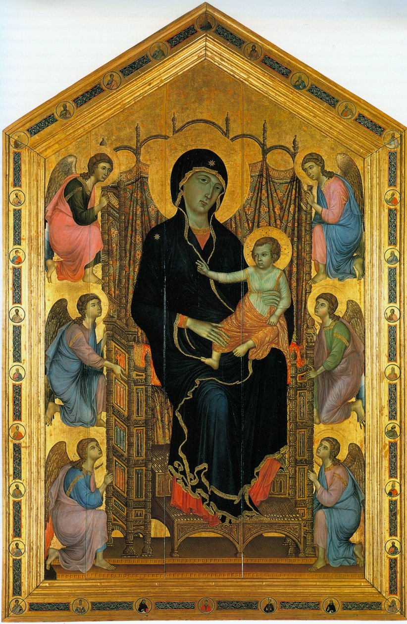 Madonna ruccelai door Duccio di Buoninsegna