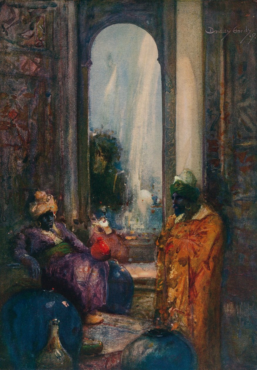 Een visioen van het Oosten - Fase V, ca. 1920 door Dudley Hardy