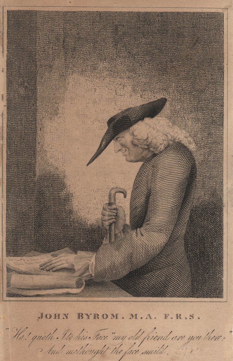 John Byrom, 1767 door Duncan