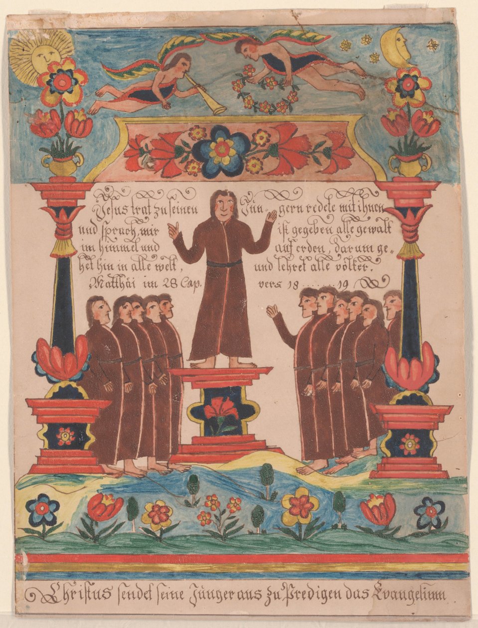 Jezus ging naar zijn discipelen door Durs Sr. and Rudy, Durs Jr. Rudy