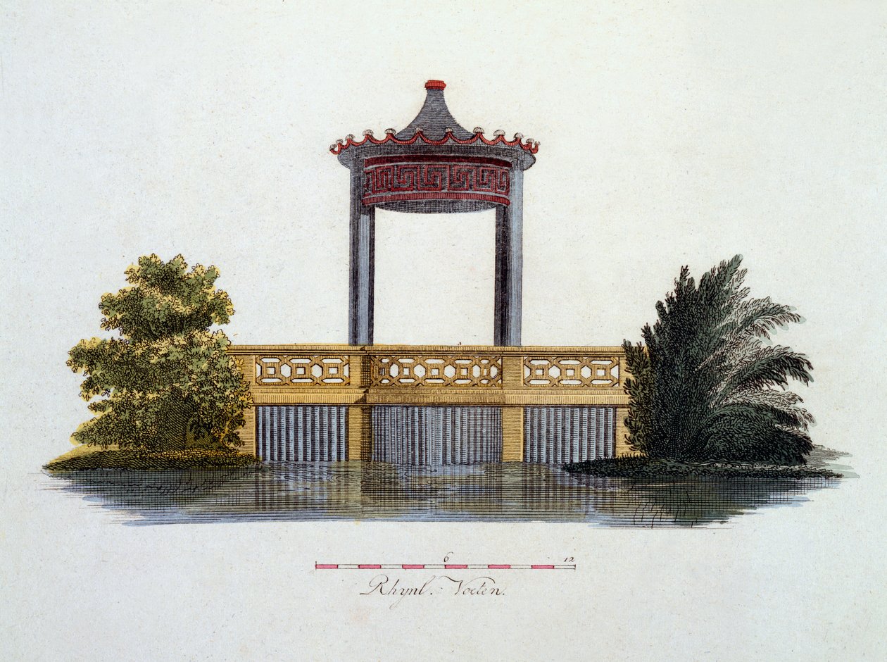 Illustratie uit Magazine of Garden Gems door G. van Laar, gepubliceerd 1802 door Dutch School