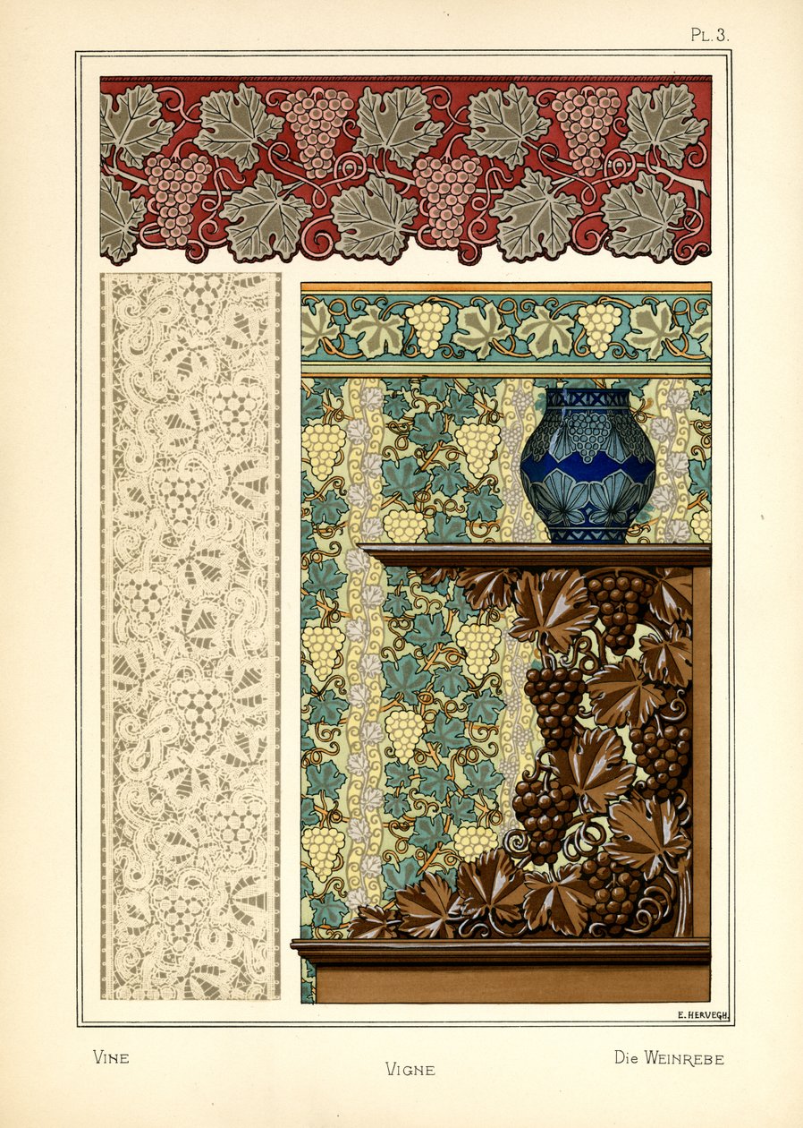 De Wijnstok door E. Hervegh