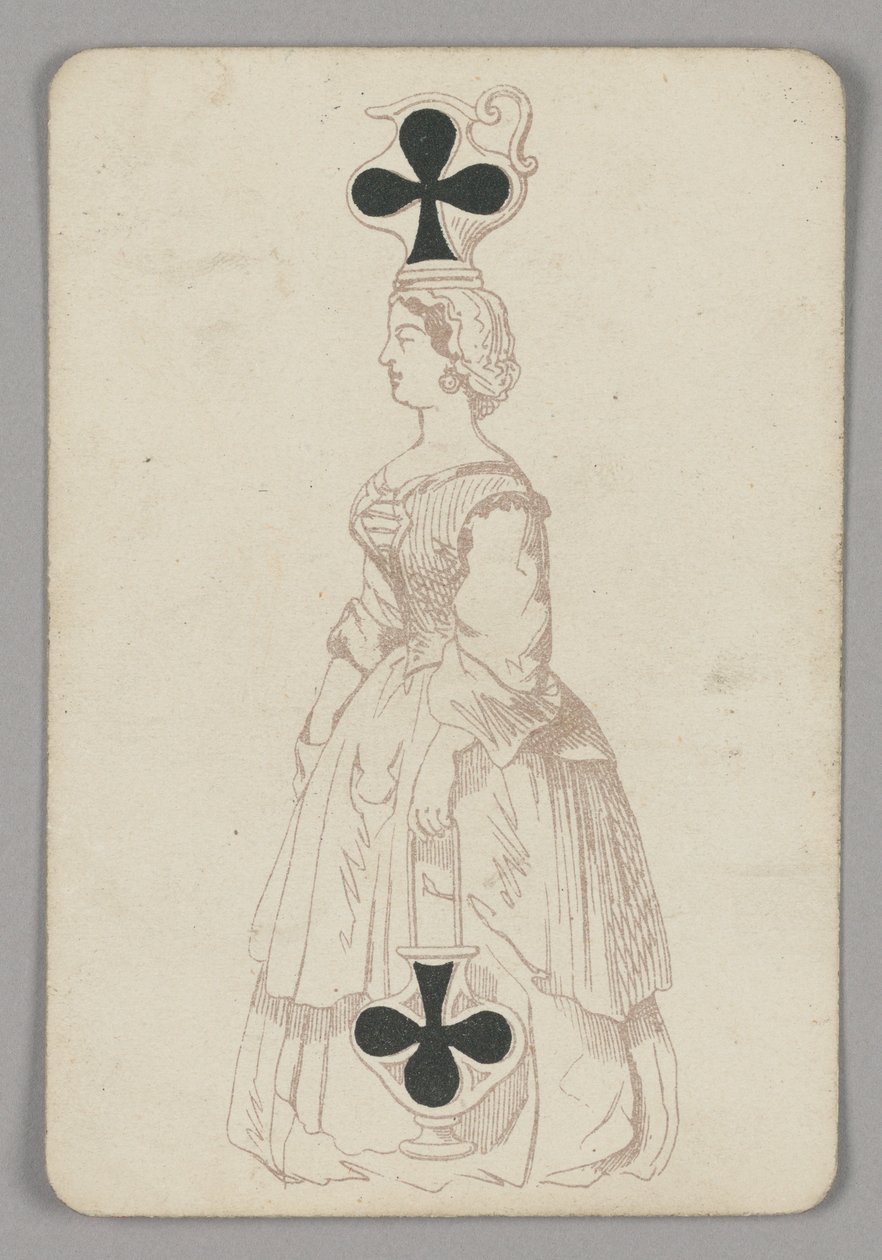 Twee klaveren door E. Le Tellier