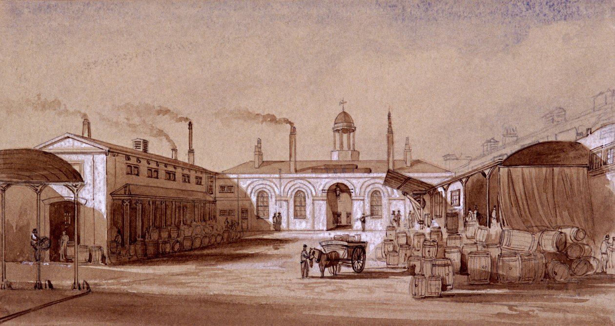 Albany Street, St Pancras, Londen door E Noyce