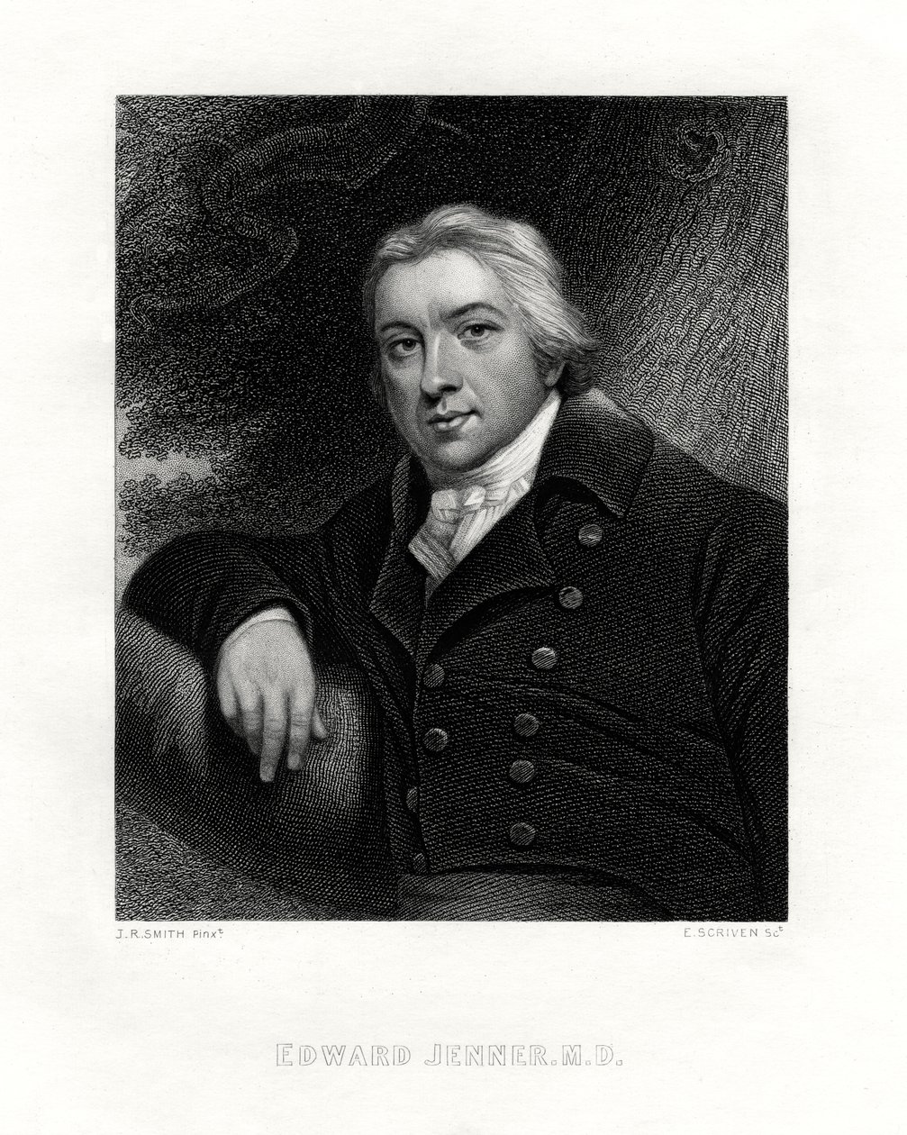 Edward Jenner, Engelse plattelandsdokter door E. Scriven