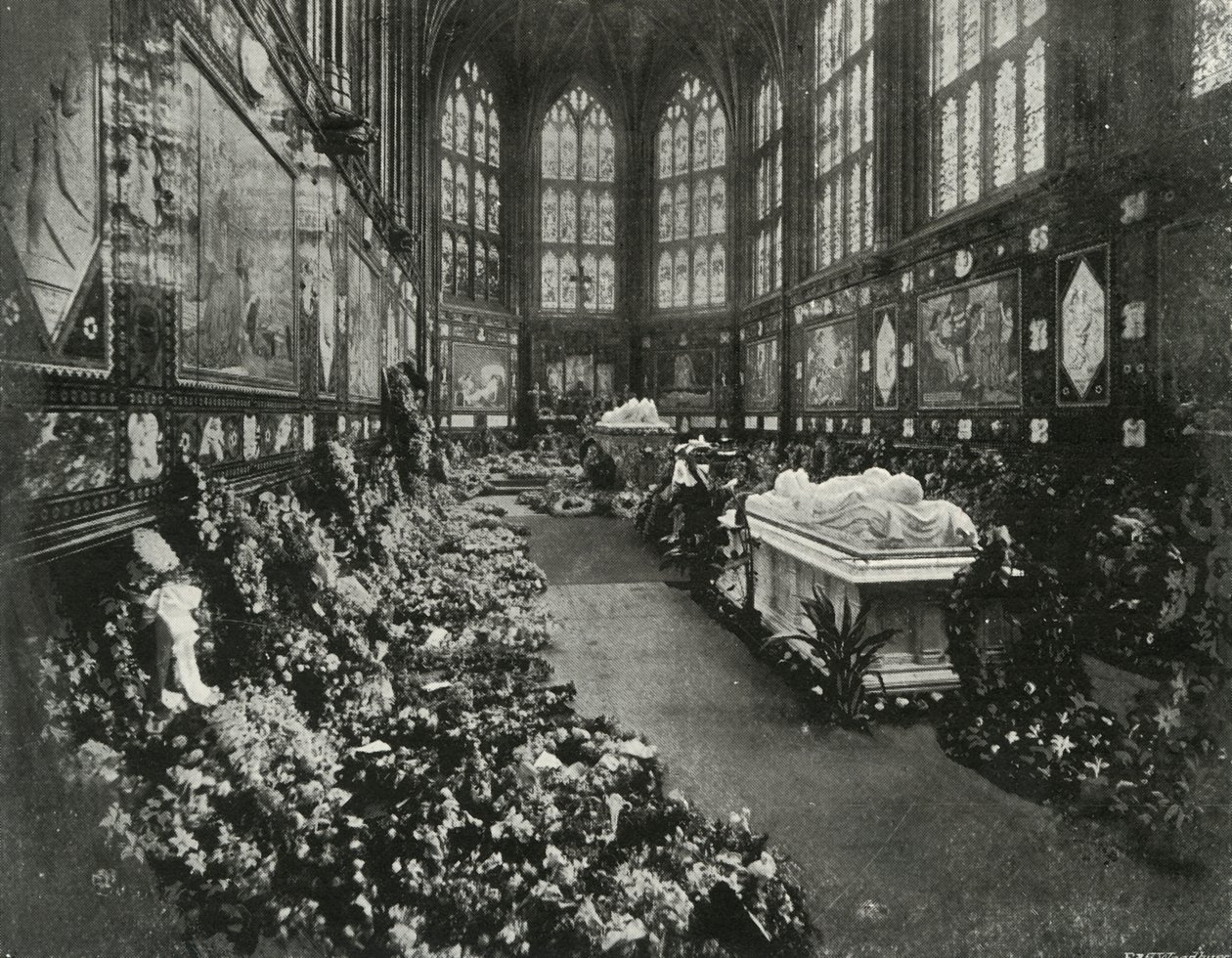 Begrafenis van Z.K.H. De Hertog van Clarence, januari 1892, c1897 door E. and S. Woodbury