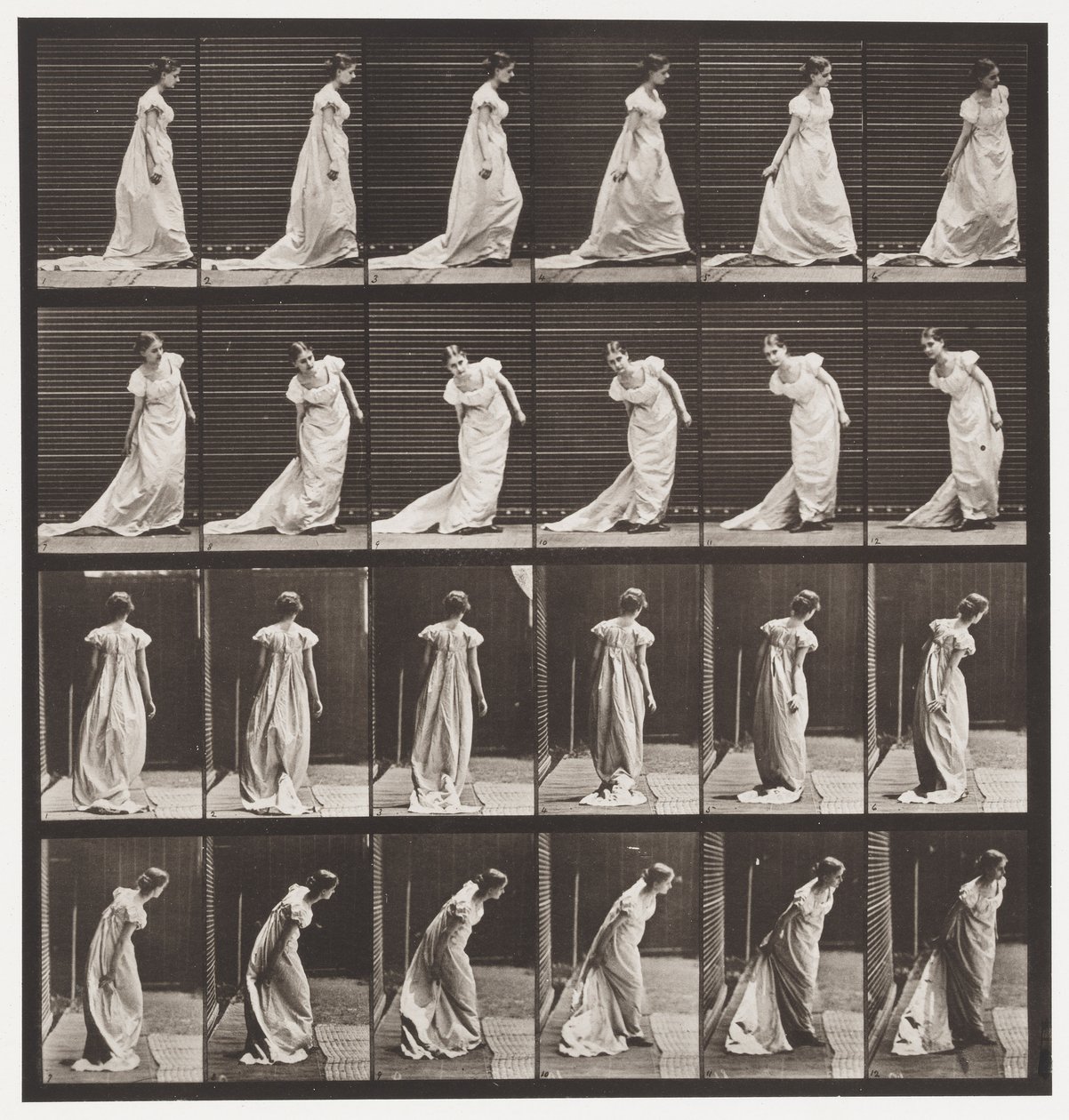 Plaat 231. Bukken om Trein te Regelen en Omdraaien door Eadweard Muybridge