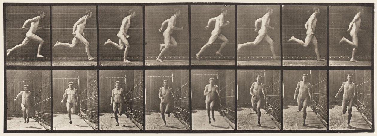Rennen door Eadweard Muybridge