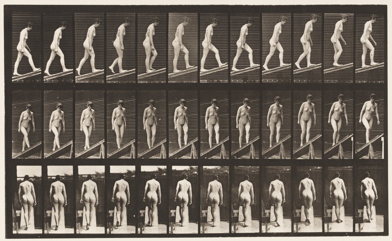 Plaat 76. Helling Beklimmen door Eadweard Muybridge
