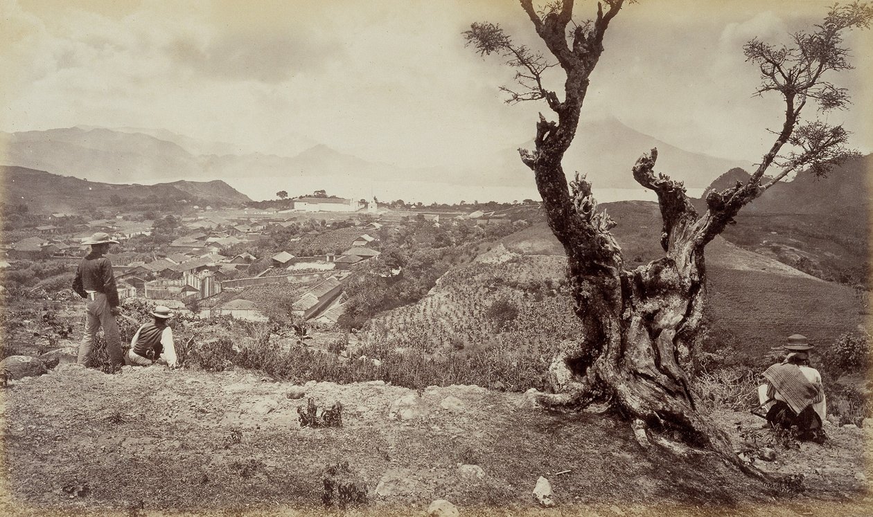 Sololá, Guatemala door Eadweard Muybridge
