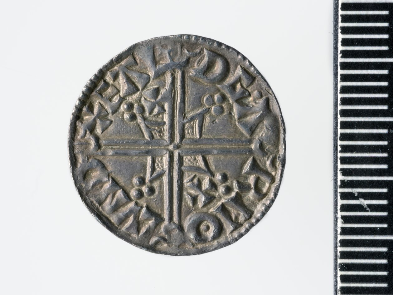 Penny van Æthelred II, Londense munt, 978 (zilver) door Ealdgar Ealdgar