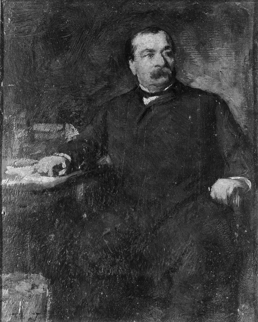 Grover Cleveland door Eastman Johnson