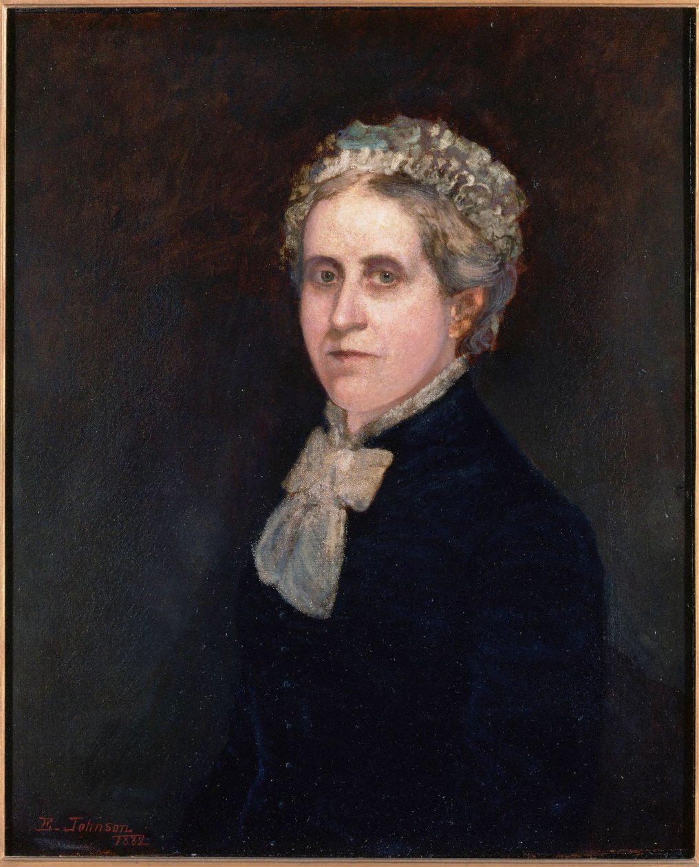 Isabella Guthrie McCosh (1817-1909) door Eastman Johnson