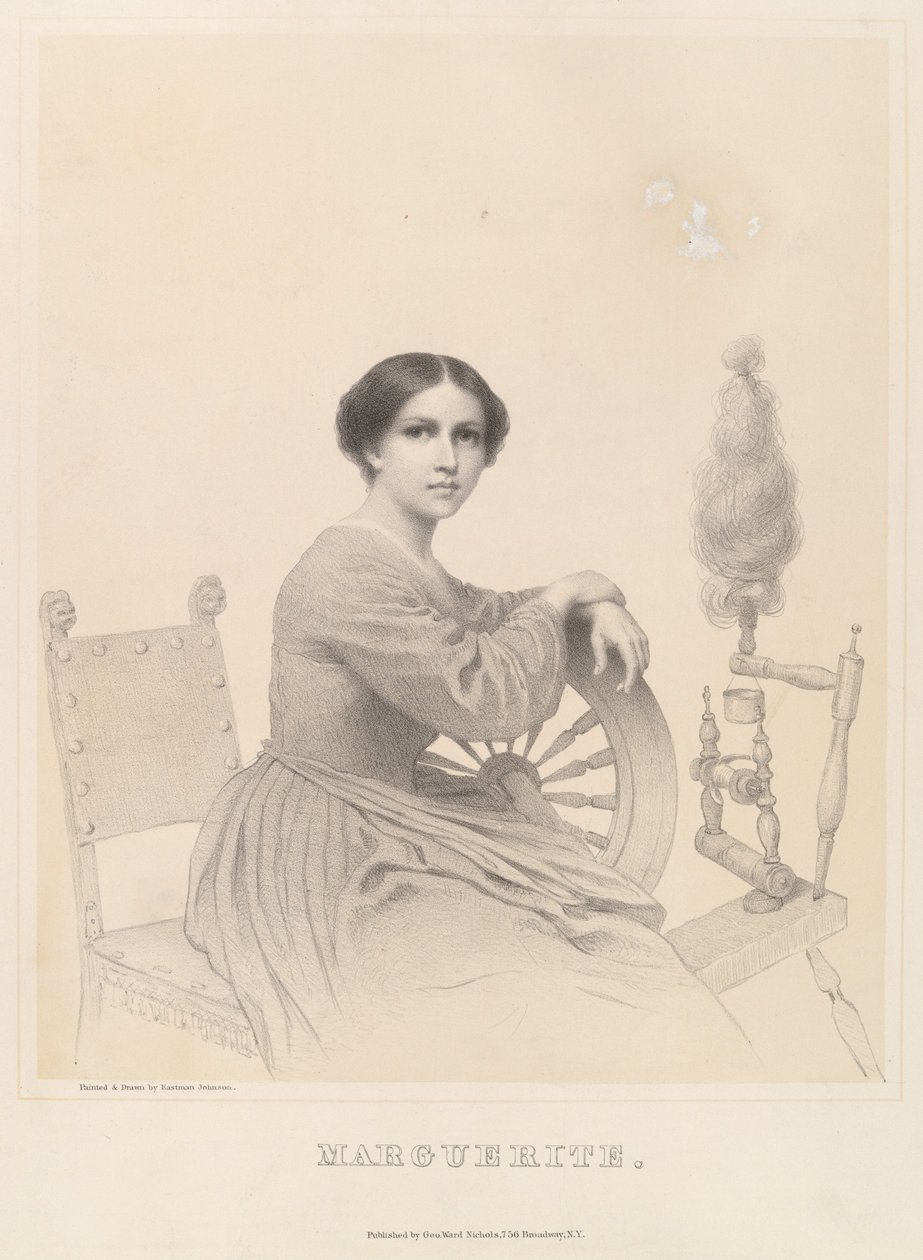 Marguerite door Eastman Johnson