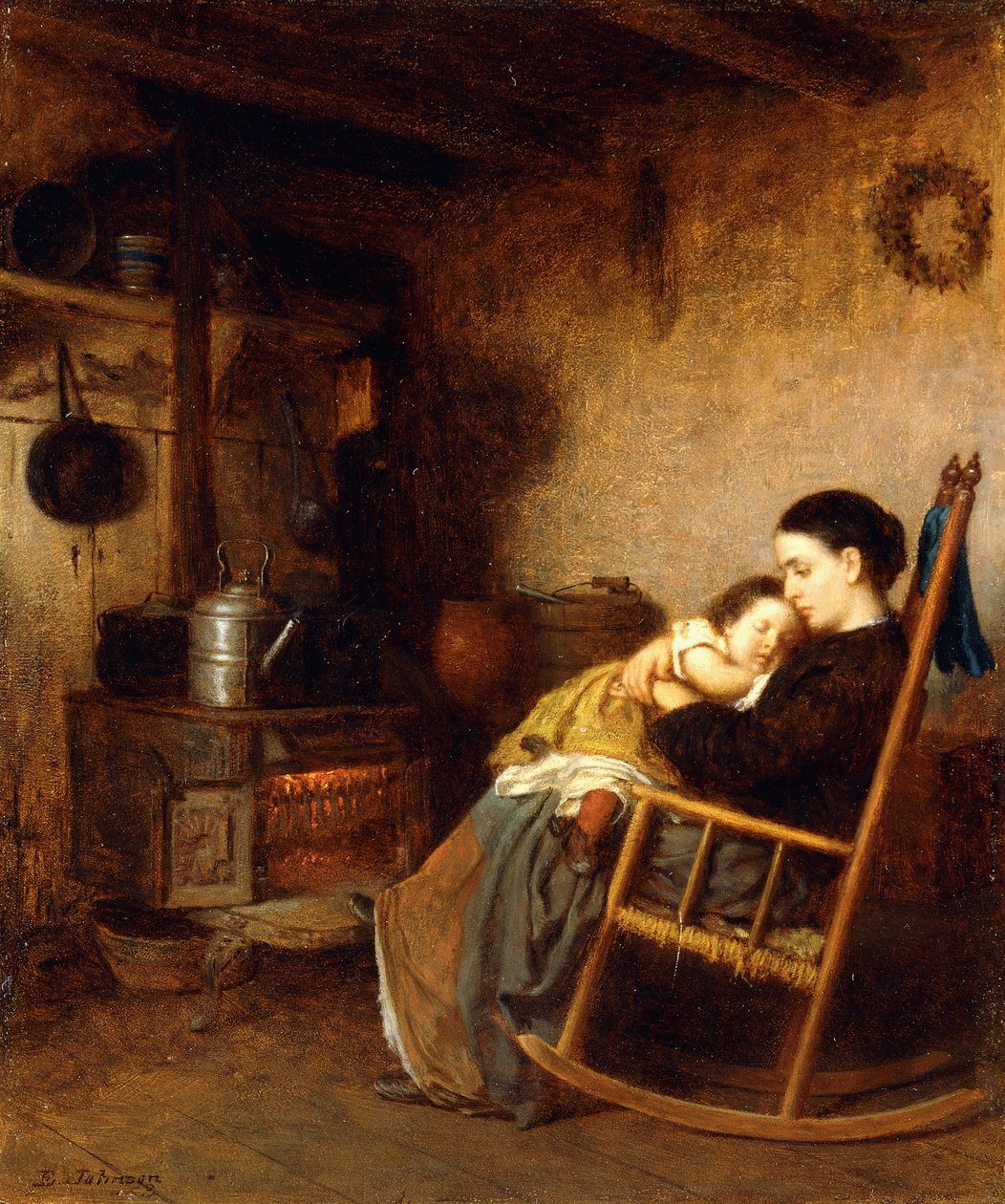  door Eastman Johnson