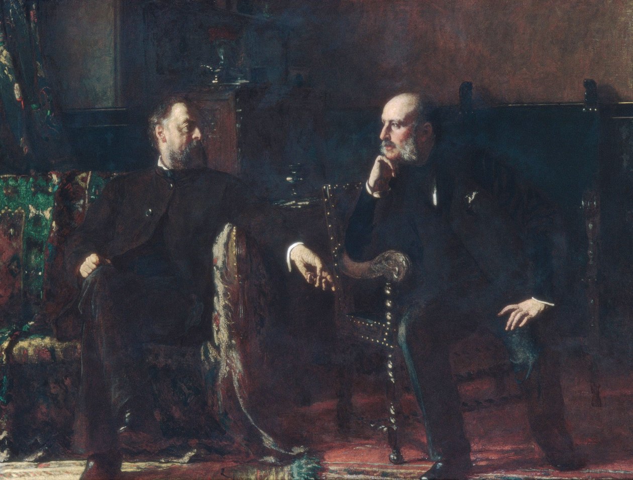 De financieringswet door Eastman Johnson