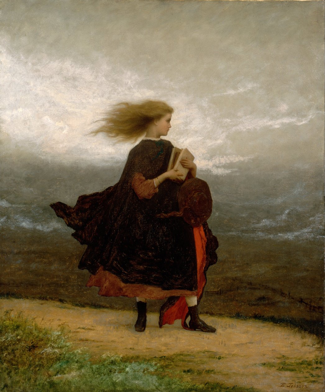 Het meisje dat ik achterliet door Eastman Johnson