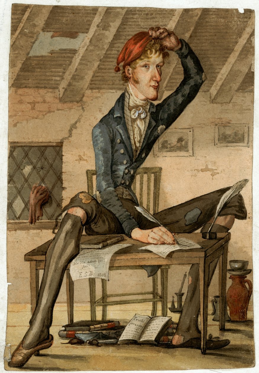 Zelfportret door Eaton Stannard Barrett