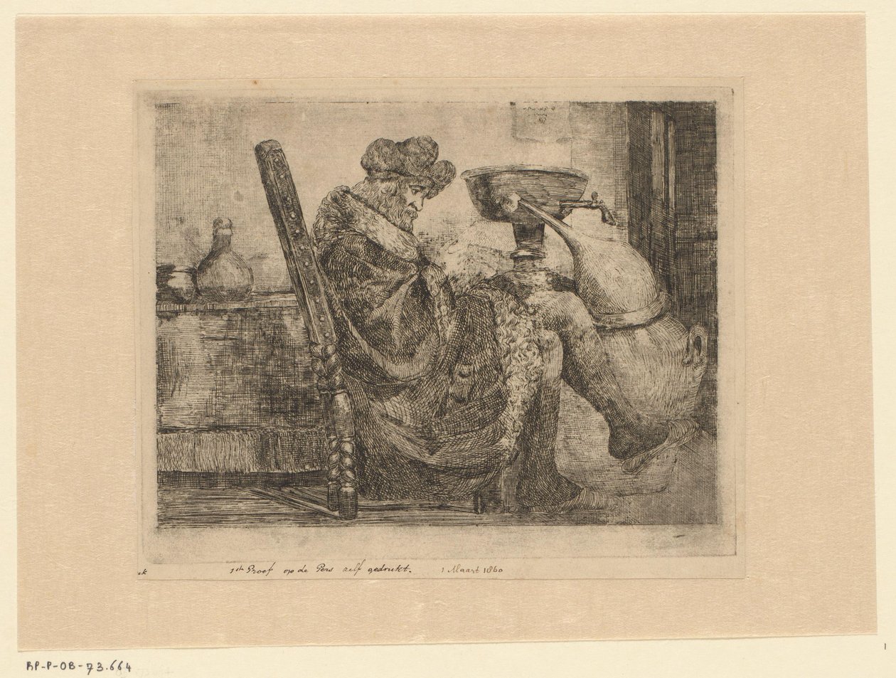Alchemist door Eberhard Cornelis Rahms
