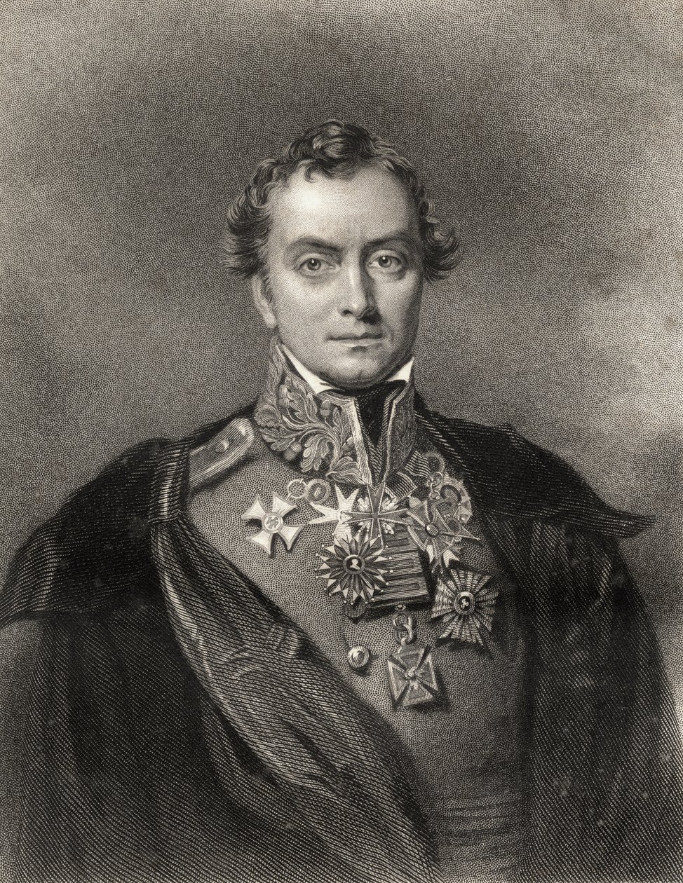 Henry Hardinge, gegraveerd door F. Holl, uit 