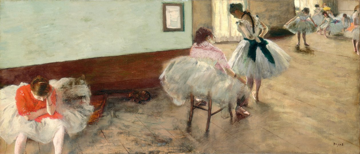 De dansles, ca. 1879 door Edgar Degas