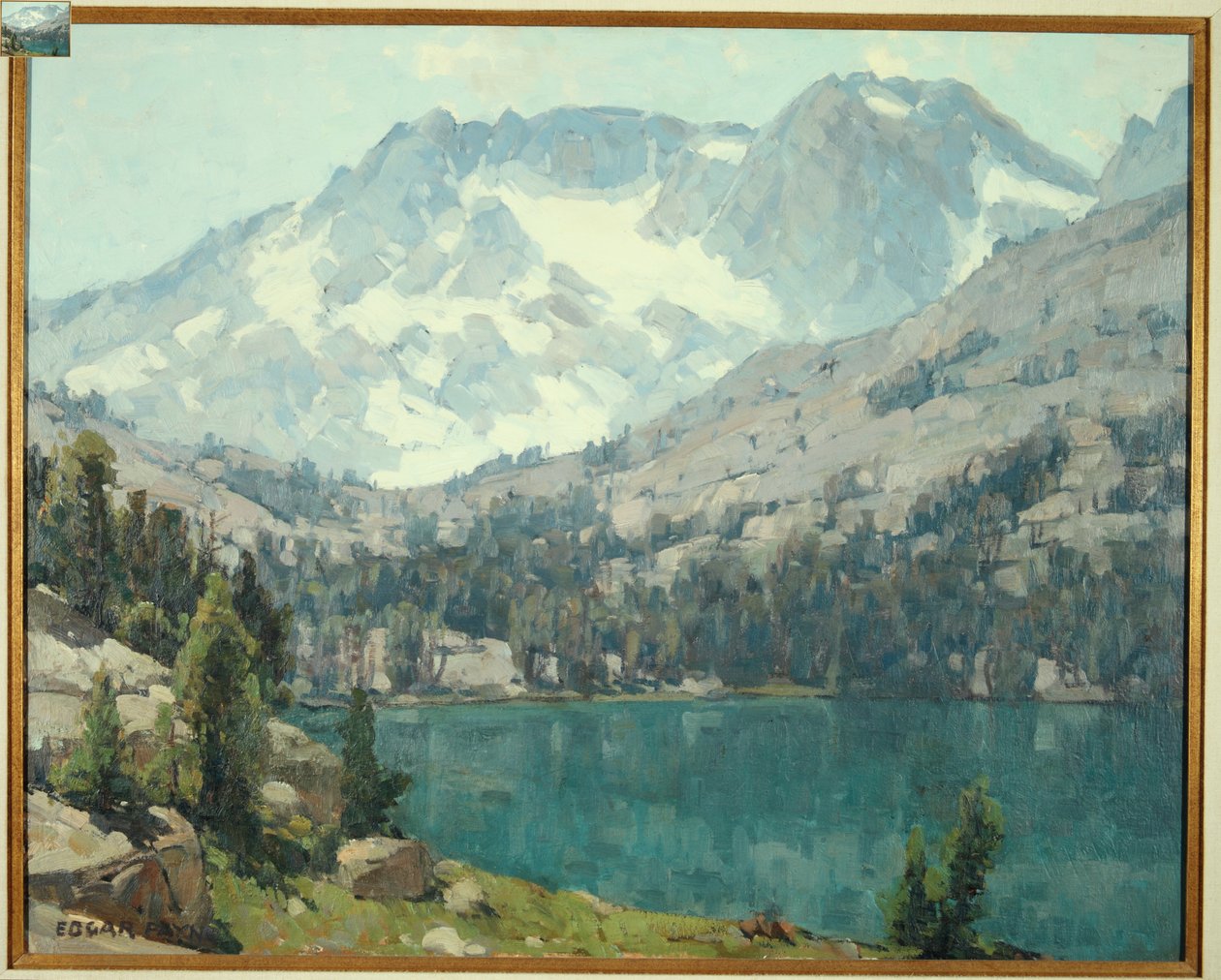 Sierra Lake door Edgar Alwin Payne