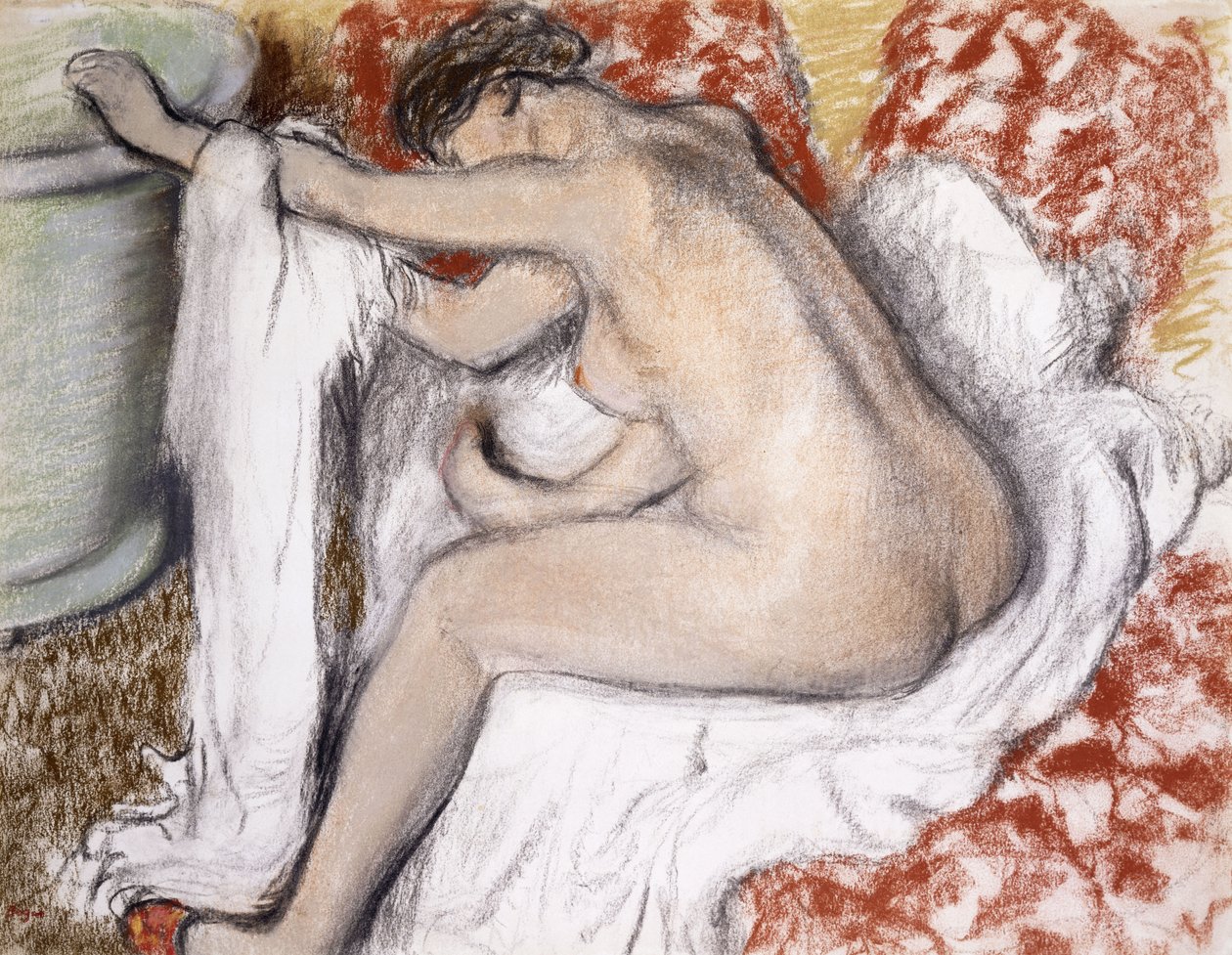 Na het bad (Vrouw die zichzelf droogt); La Sortie du Bain (Femme S