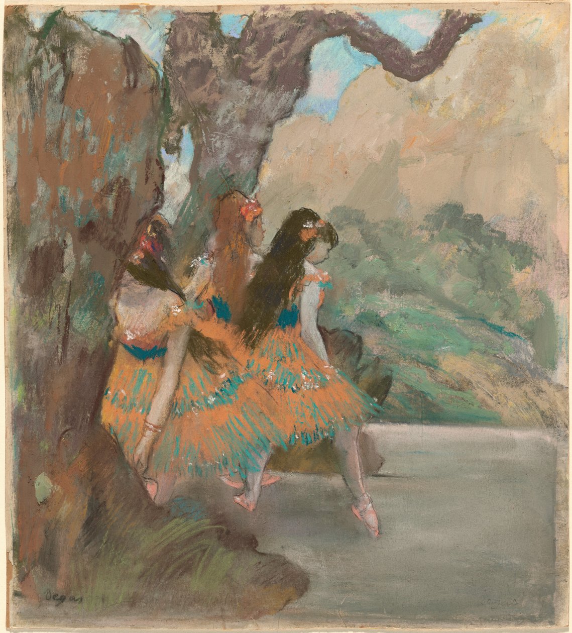 Balletdansers door Edgar Degas