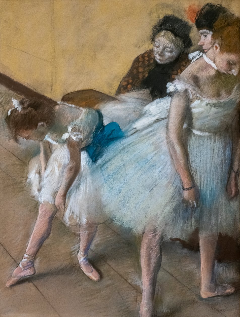 Dansexamen. 1880 door Edgar Degas