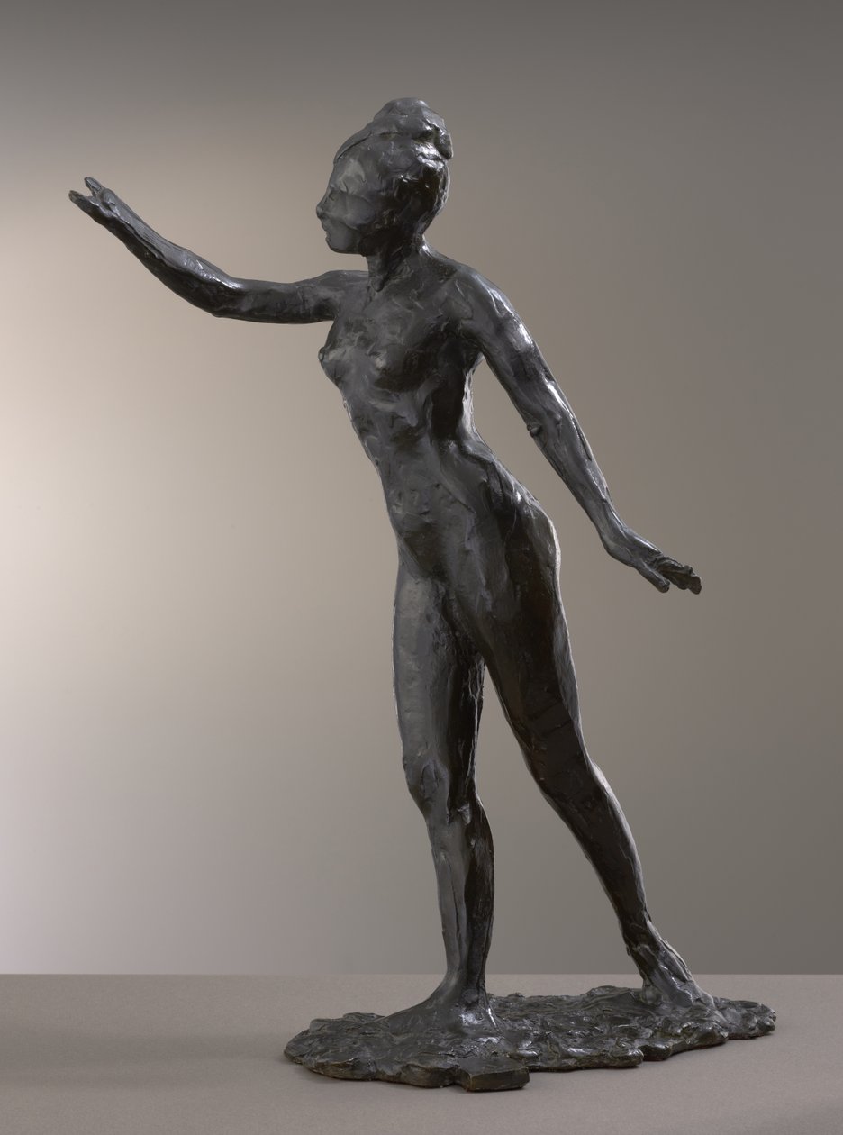 Grote Arabesque, Eerste Keer, gemodelleerd ca.1880s, gegoten 1919-21 door Edgar Degas