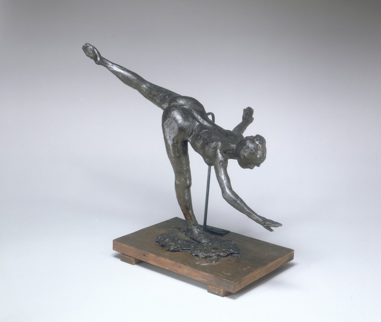 Grande Arabesque, Derde Keer Eerste Arabesque Penchée, ca. 1885-1890 door Edgar Degas