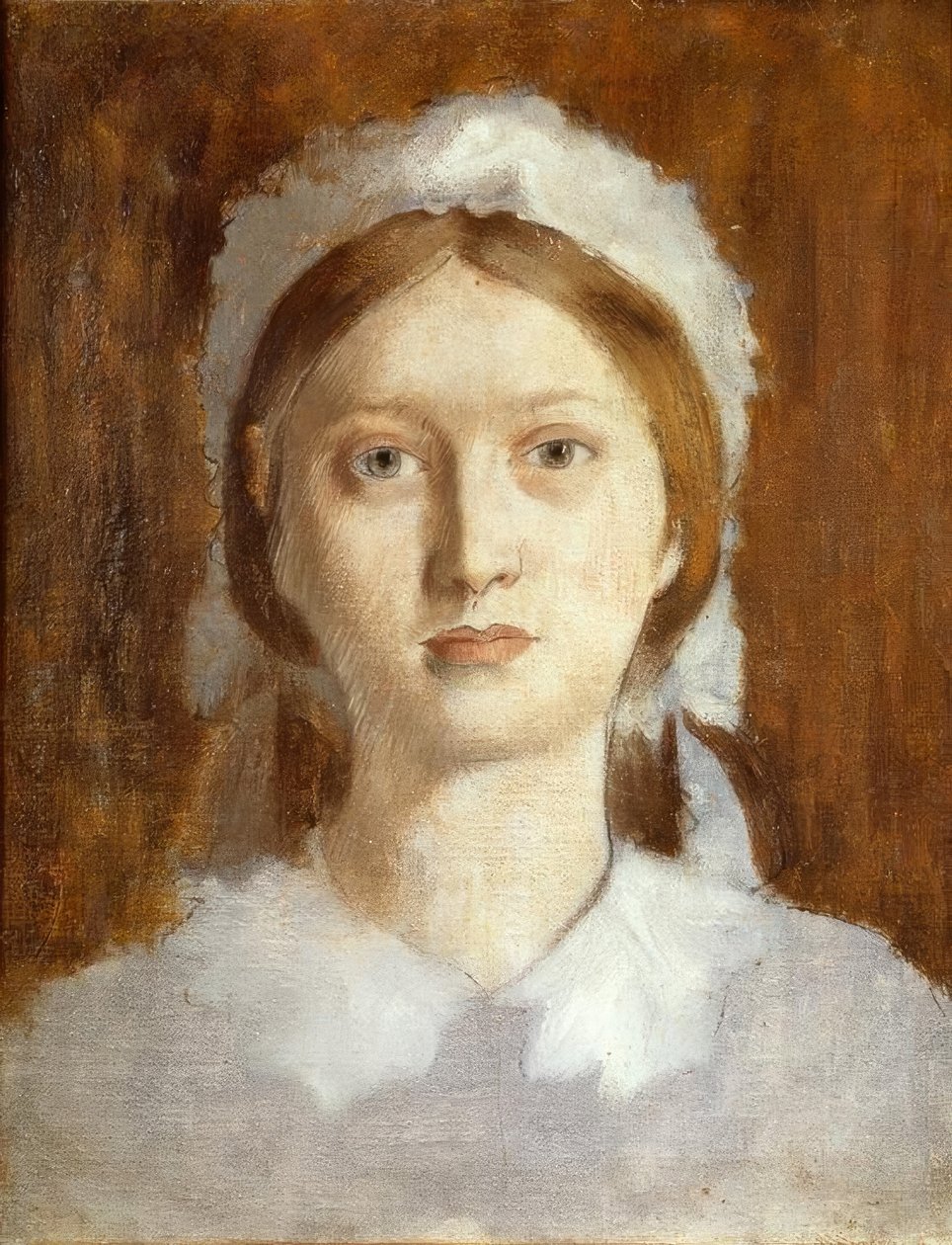 Marguerite De Gas (1842–1895), zus van de kunstenaar door Edgar Degas