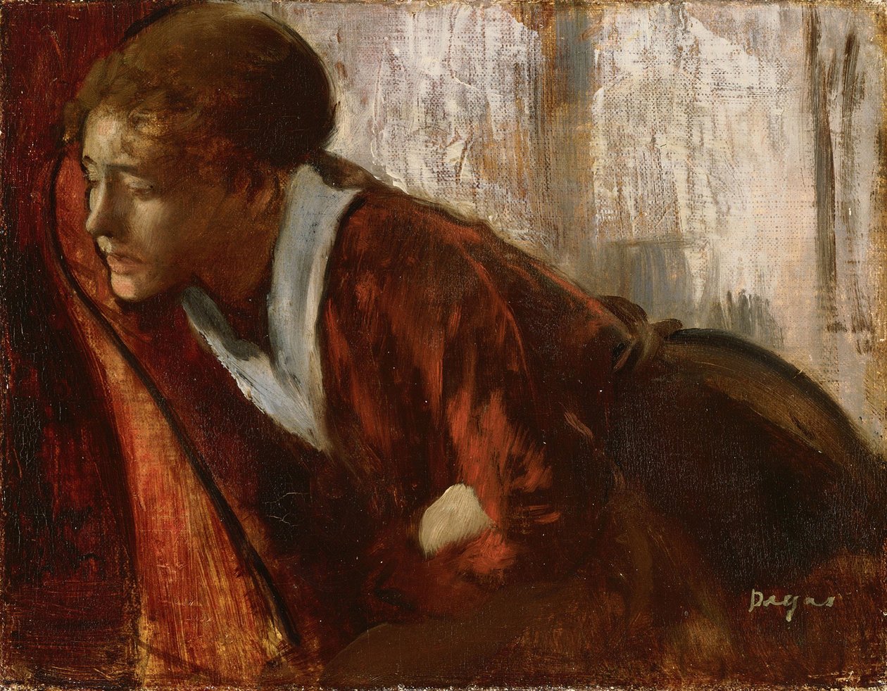 Melancholie door Edgar Degas