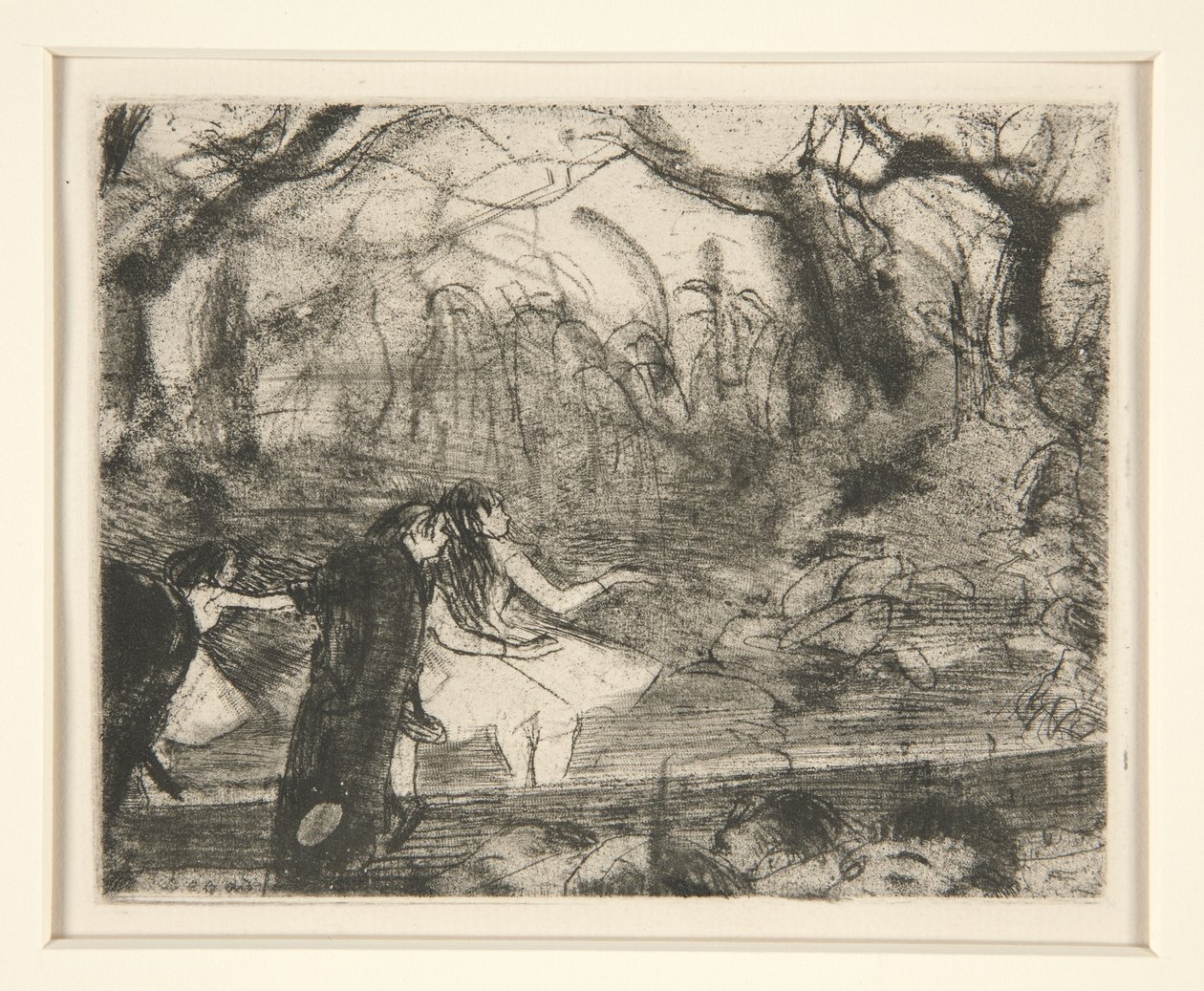 Op het podium III, 1877 door Edgar Degas