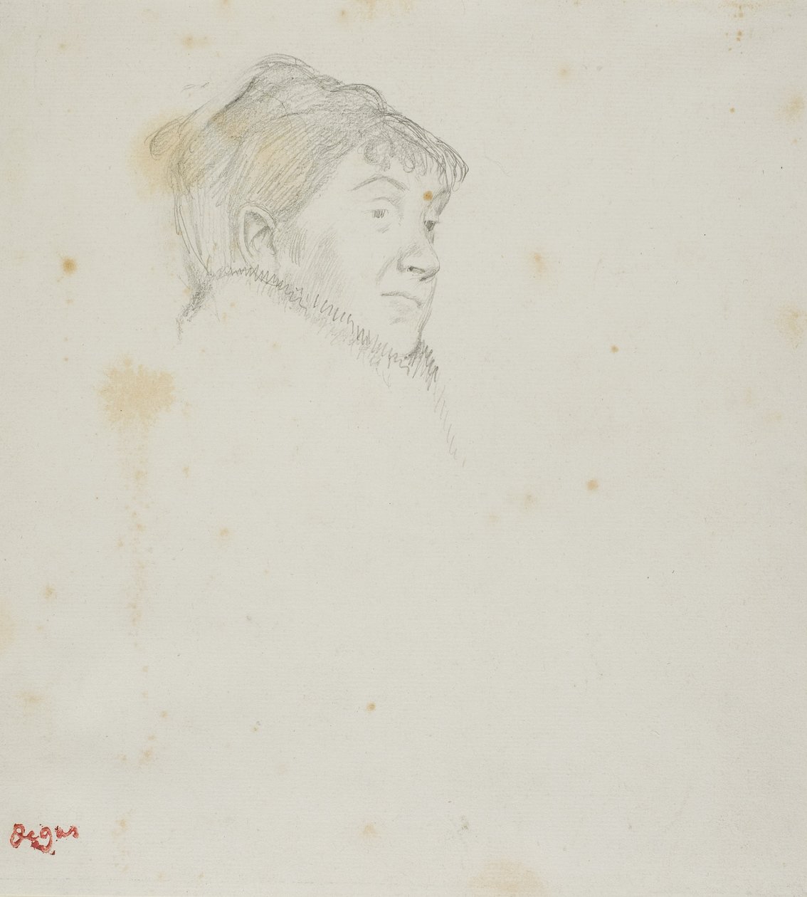 Portret van Madame Dietz-Monnin door Edgar Degas