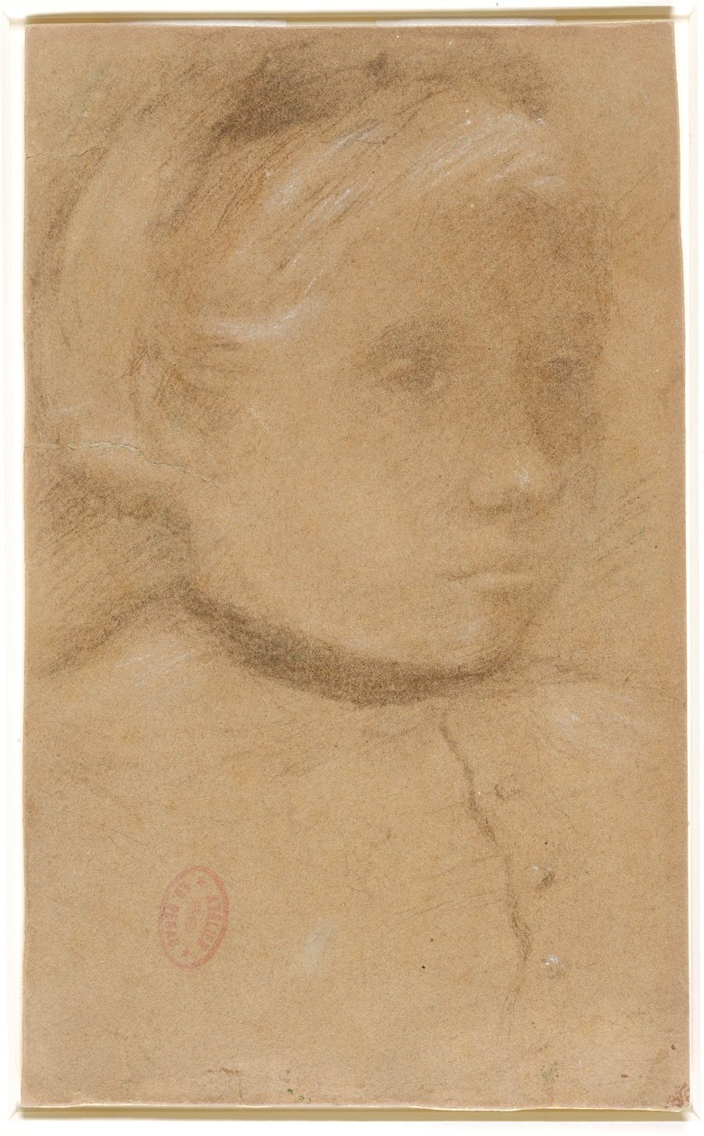 Porträt von Marguerite Degas door Edgar Degas